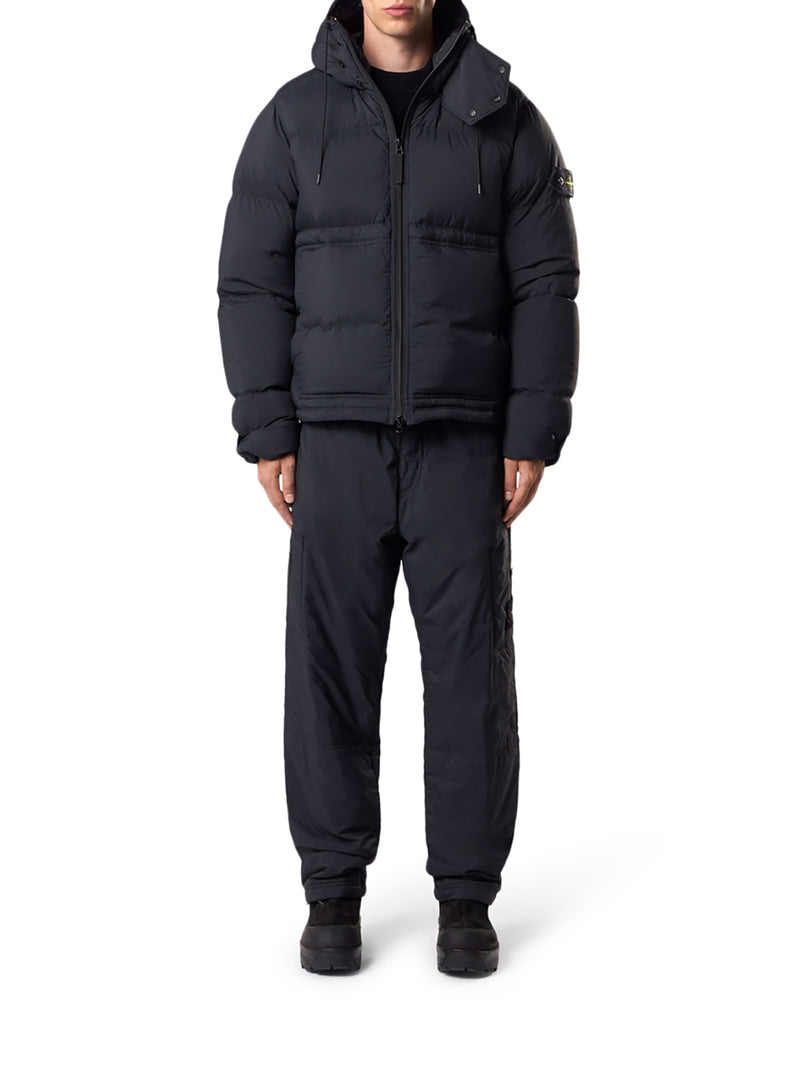 GIACCA IN PIUMA CON CAPPUCCIO