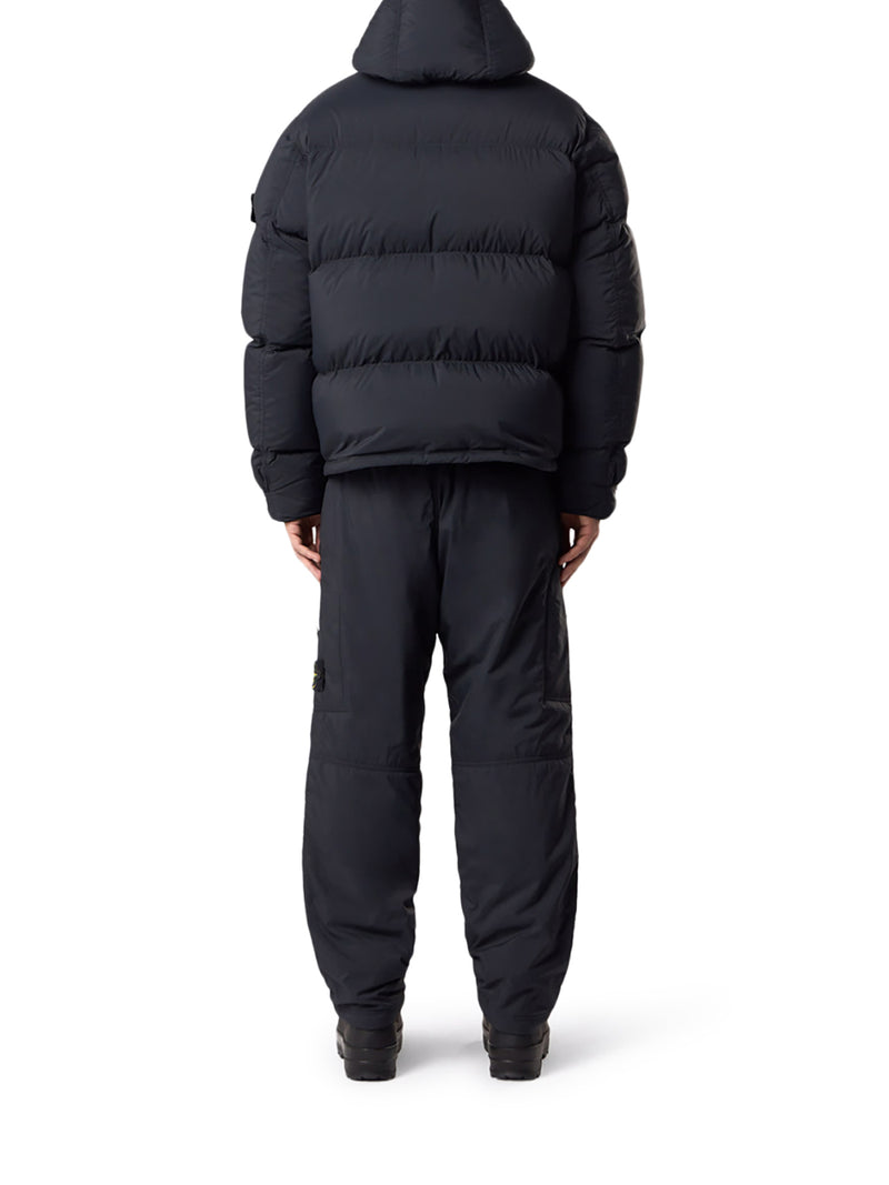 GIACCA IN PIUMA CON CAPPUCCIO