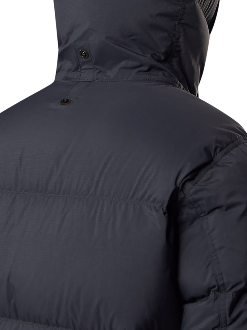 GIACCA IN PIUMA CON CAPPUCCIO