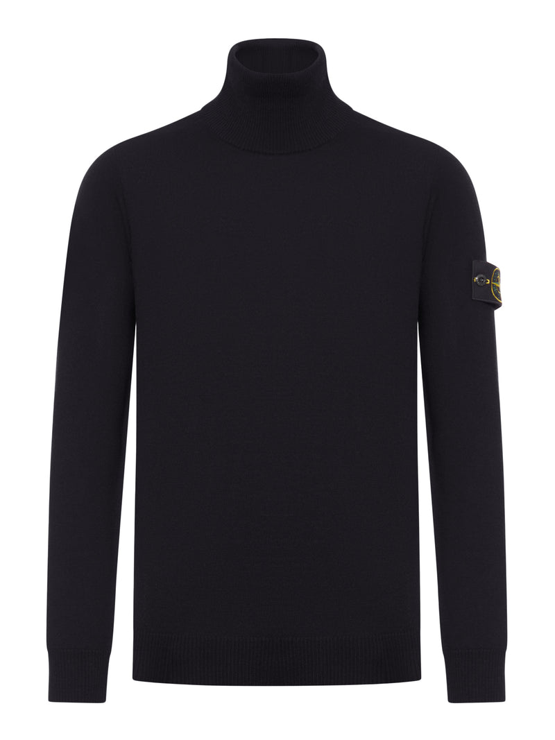MAGLIONE DOLCEVITA CON LOGO COMPASS
