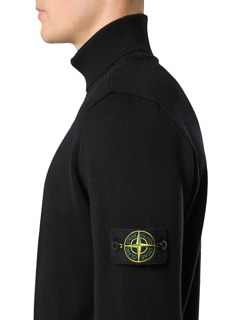 MAGLIONE DOLCEVITA CON LOGO COMPASS