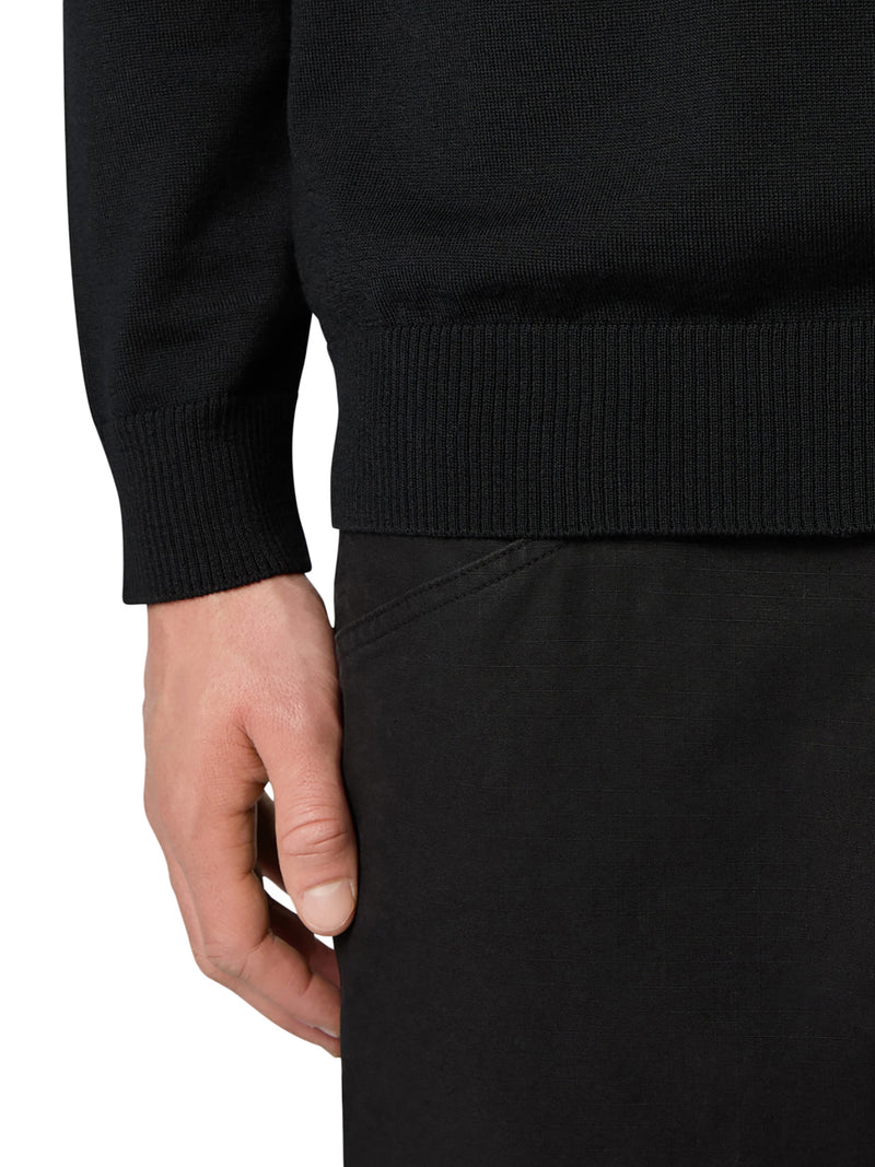 MAGLIONE DOLCEVITA CON LOGO COMPASS