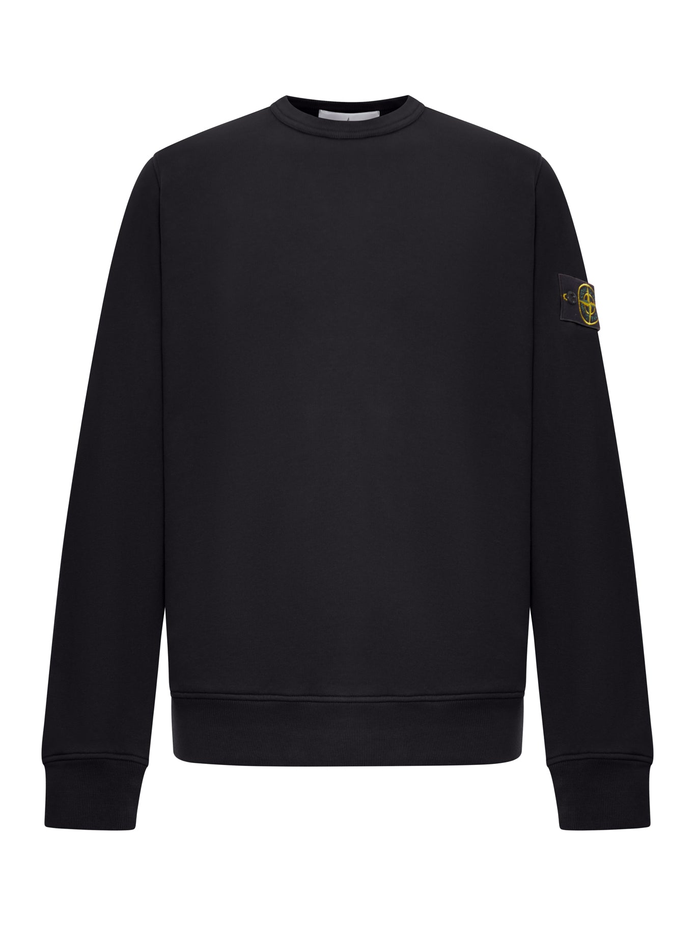 FELPA GIROCOLLO IN COTONE CON LOGO COMPASS