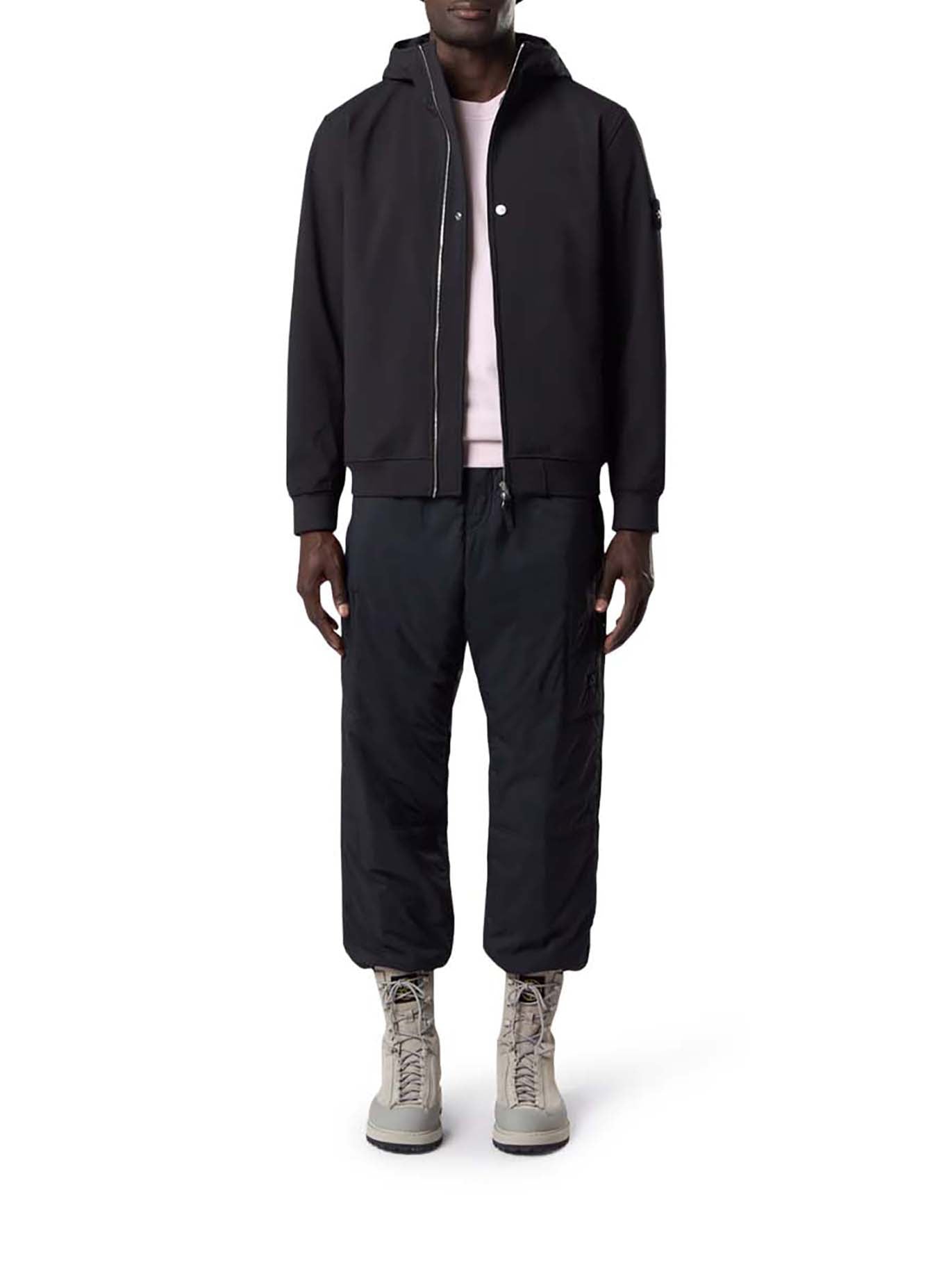 GIACCA LEGGERA CON CAPPUCCIO