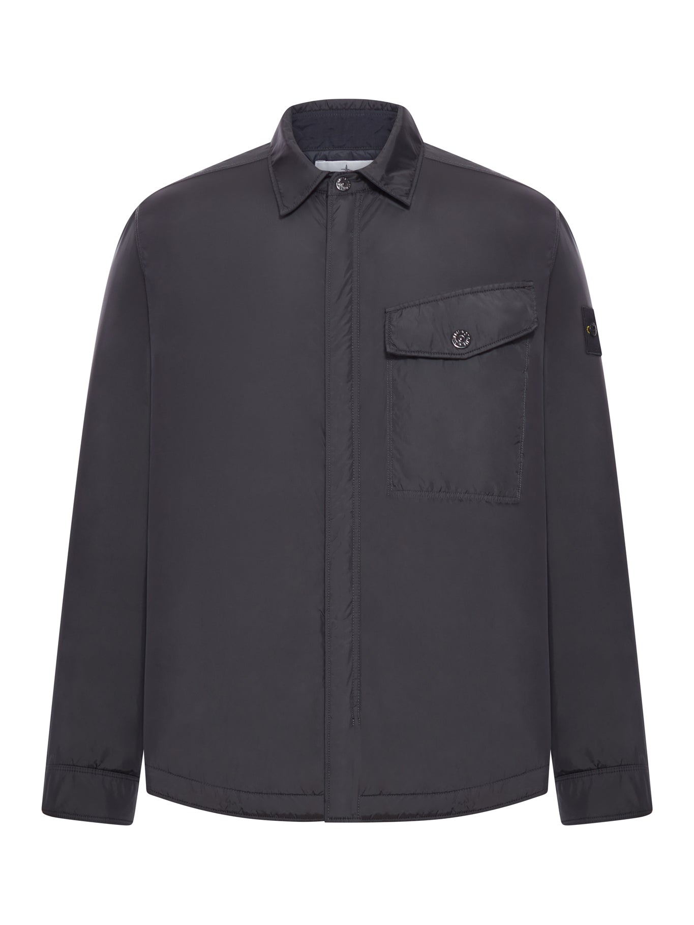 OVERSHIRT TESSUTO TECNICO CON BADGE STONE ISLAND
