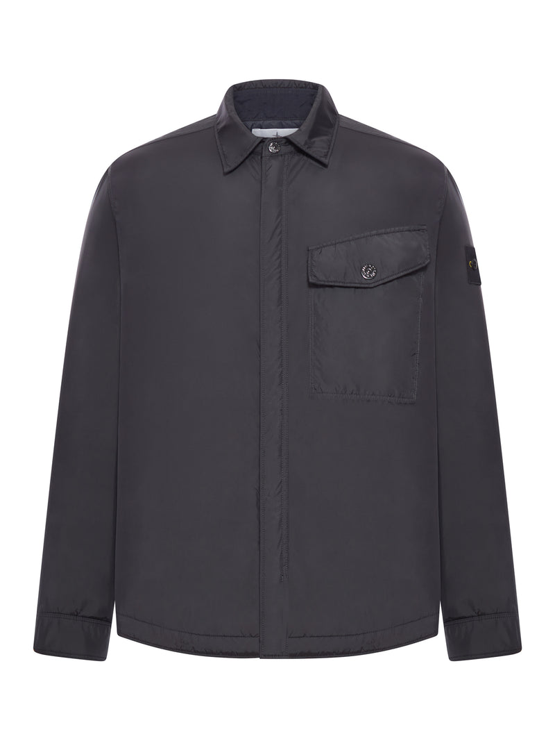 OVERSHIRT TESSUTO TECNICO CON BADGE STONE ISLAND
