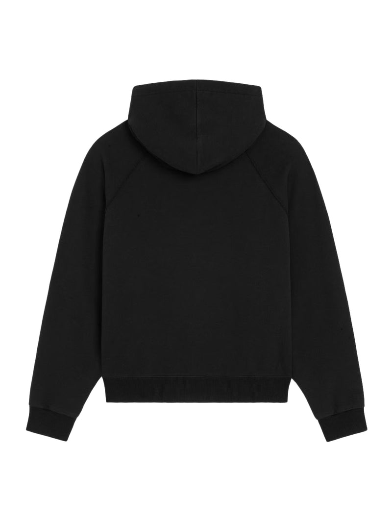 felpa morbida in pile di cotone con cappuccio