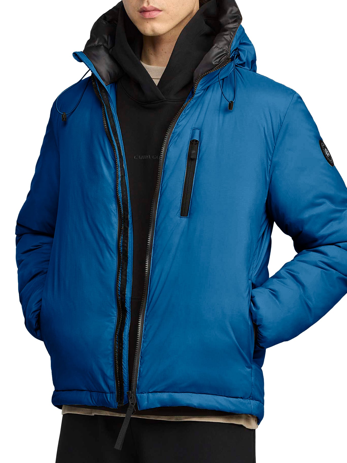 GIUBBINO CON CAPPUCCIO LODGE BLACK LABEL