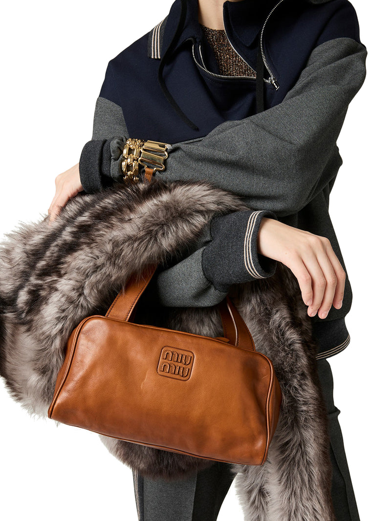 BORSA BAULETTO IN PELLE