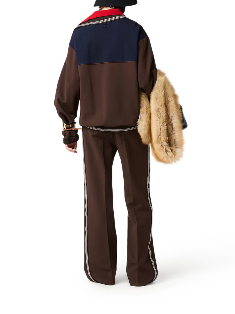 PANTALOMI IN MAGLIA PUNTO STOFFA