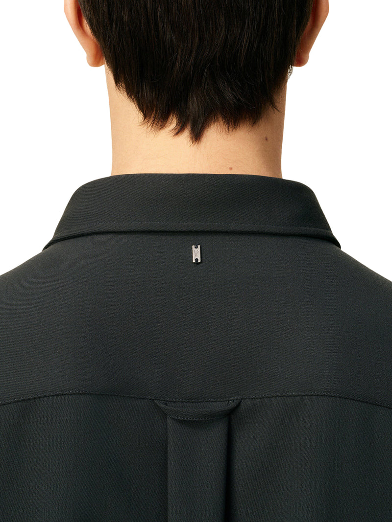 CHEMISE LONGUE IN LANA TRICOTINA