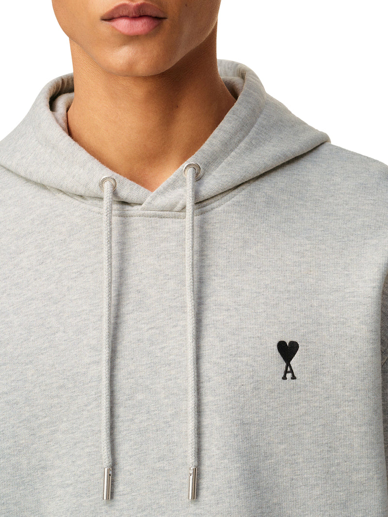 FELPA CON CAPPUCCIO AMI DE COEUR IN COTONE