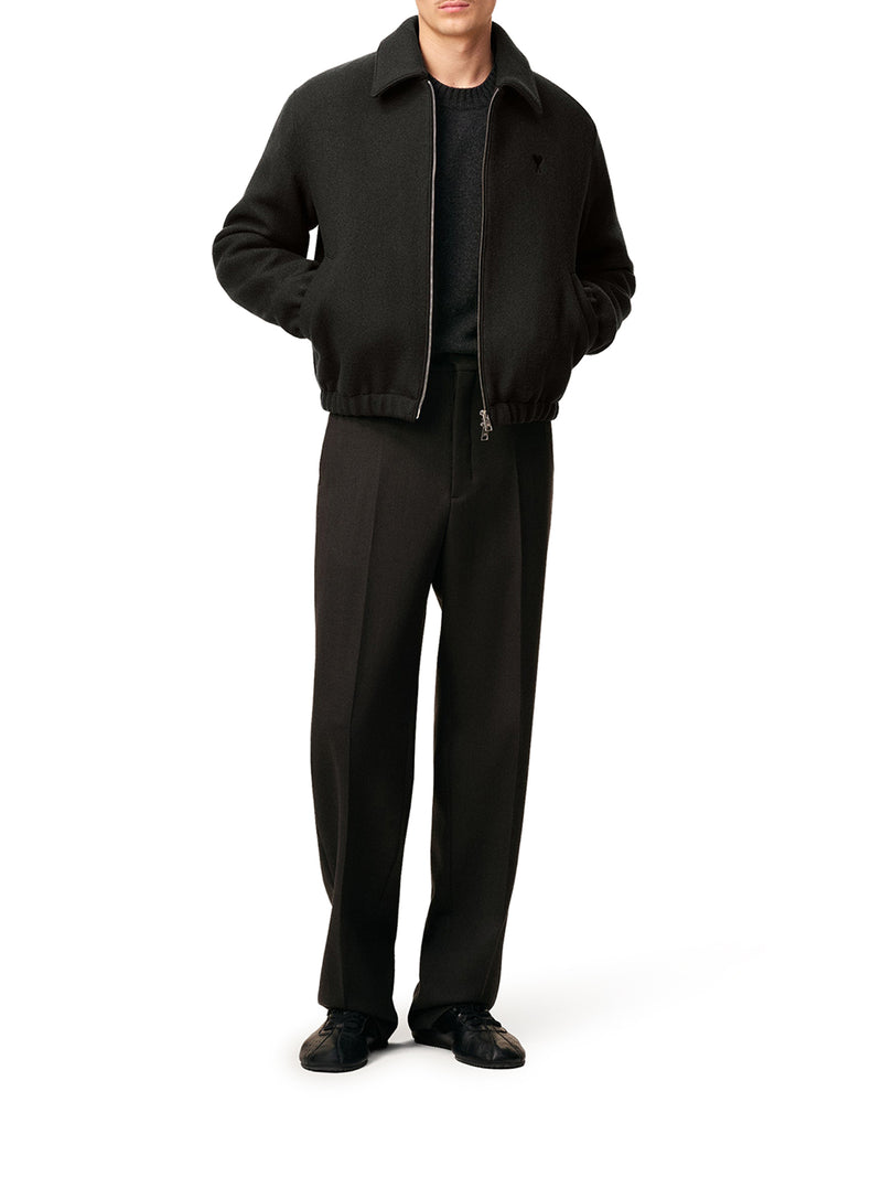 GIACCA AMI DE COEUR CON ZIP IN LANA