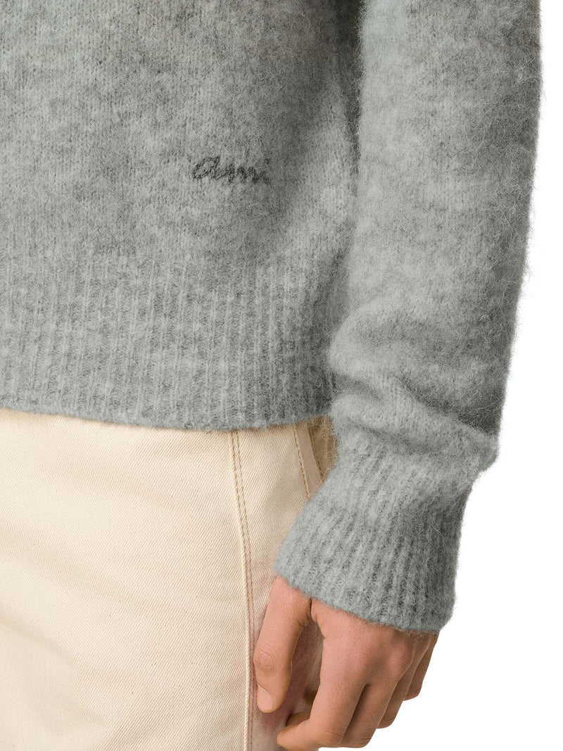 POLO A MANICHE LUNGHE IN ALPACA