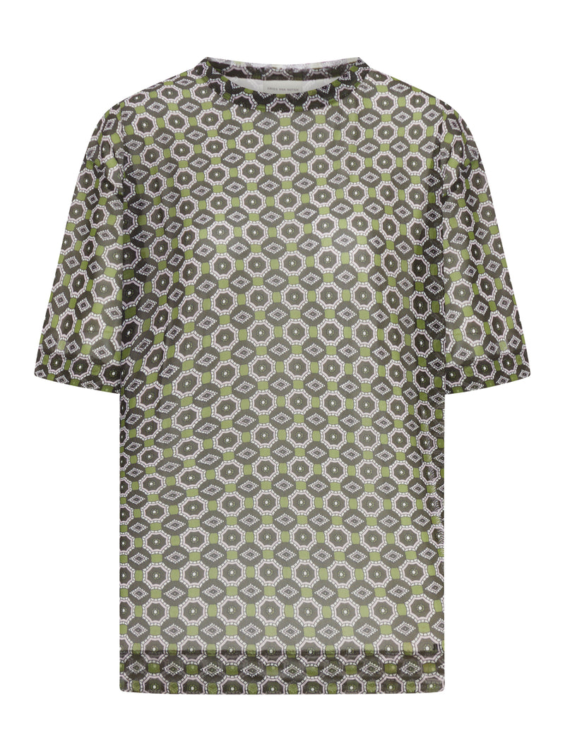 MAGLIETTA OVERSIZE TRASPARENTE