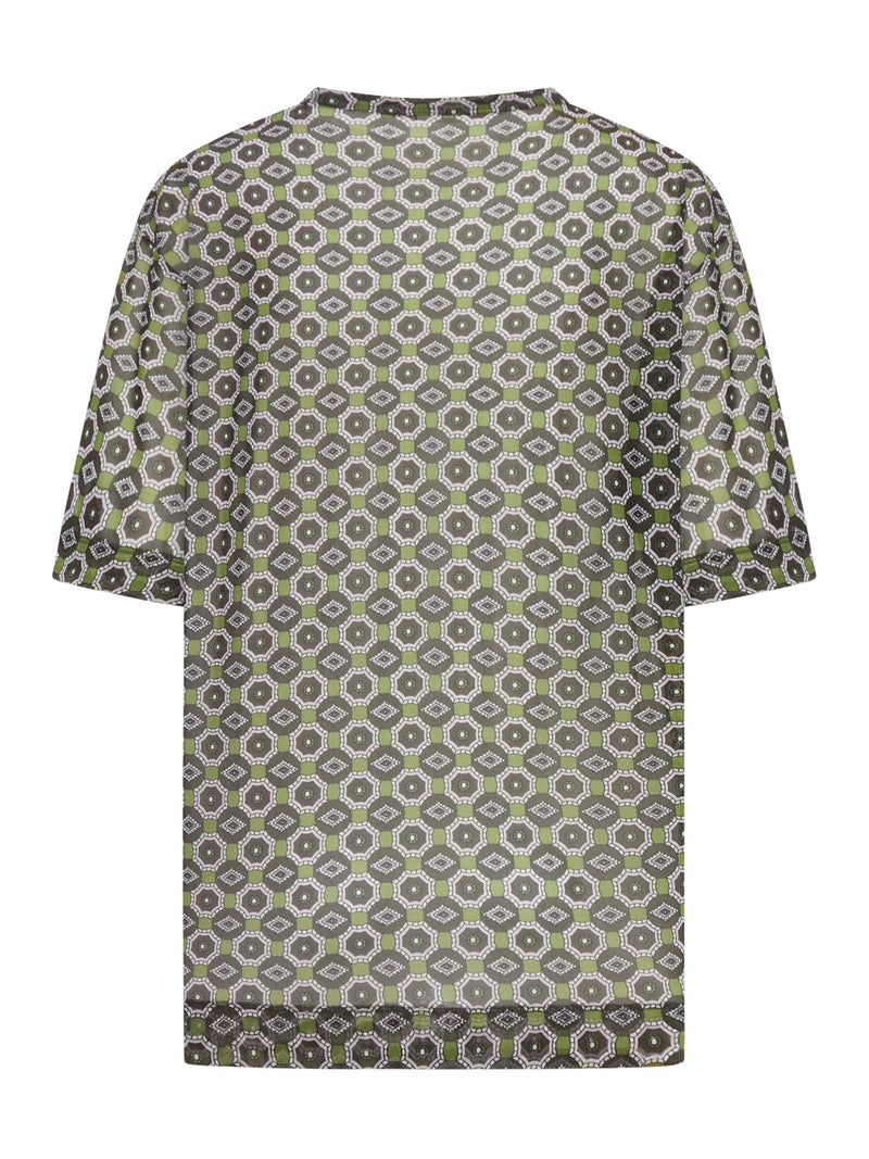 MAGLIETTA OVERSIZE TRASPARENTE