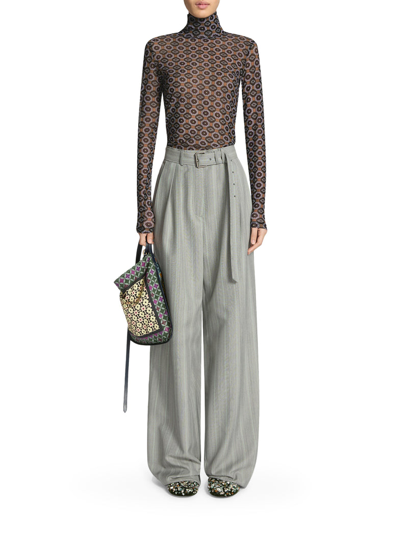 MAGLIETTA A COLLO ALTO COPN STAMPA