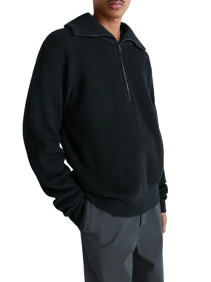 MAGLIONE IN LANA CON ZIP