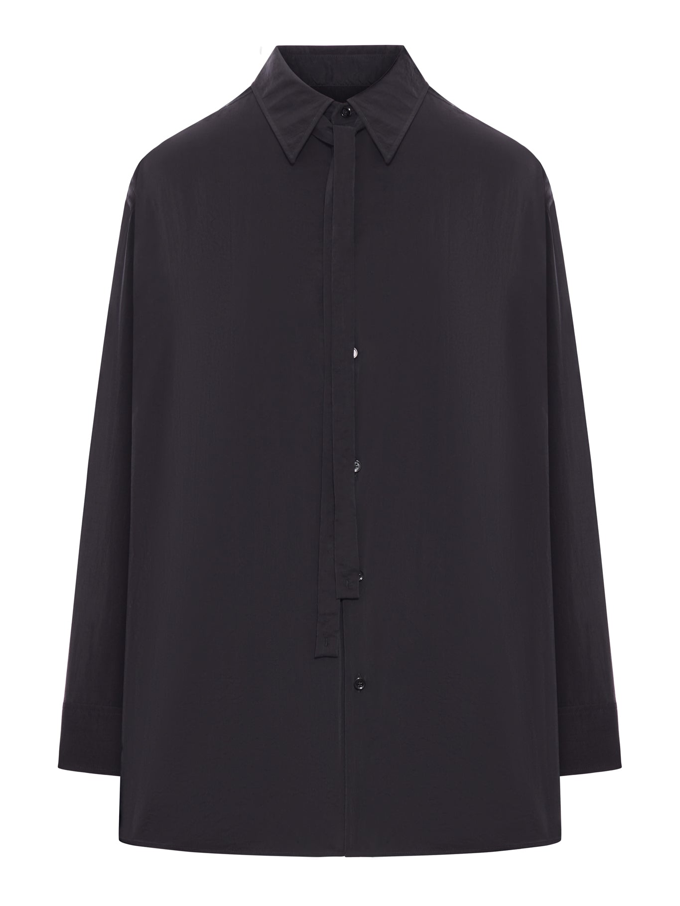 CAMICIA A MANICHE LUNGHE CON CRAVATTA