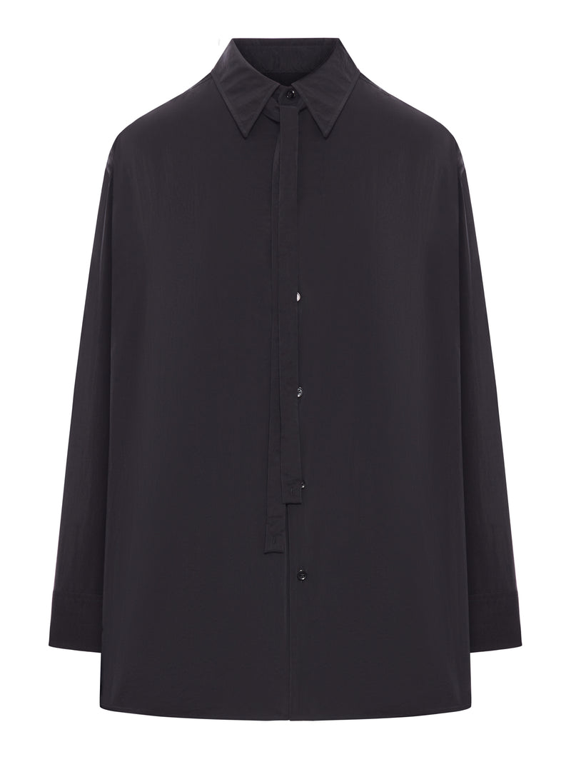 CAMICIA A MANICHE LUNGHE CON CRAVATTA