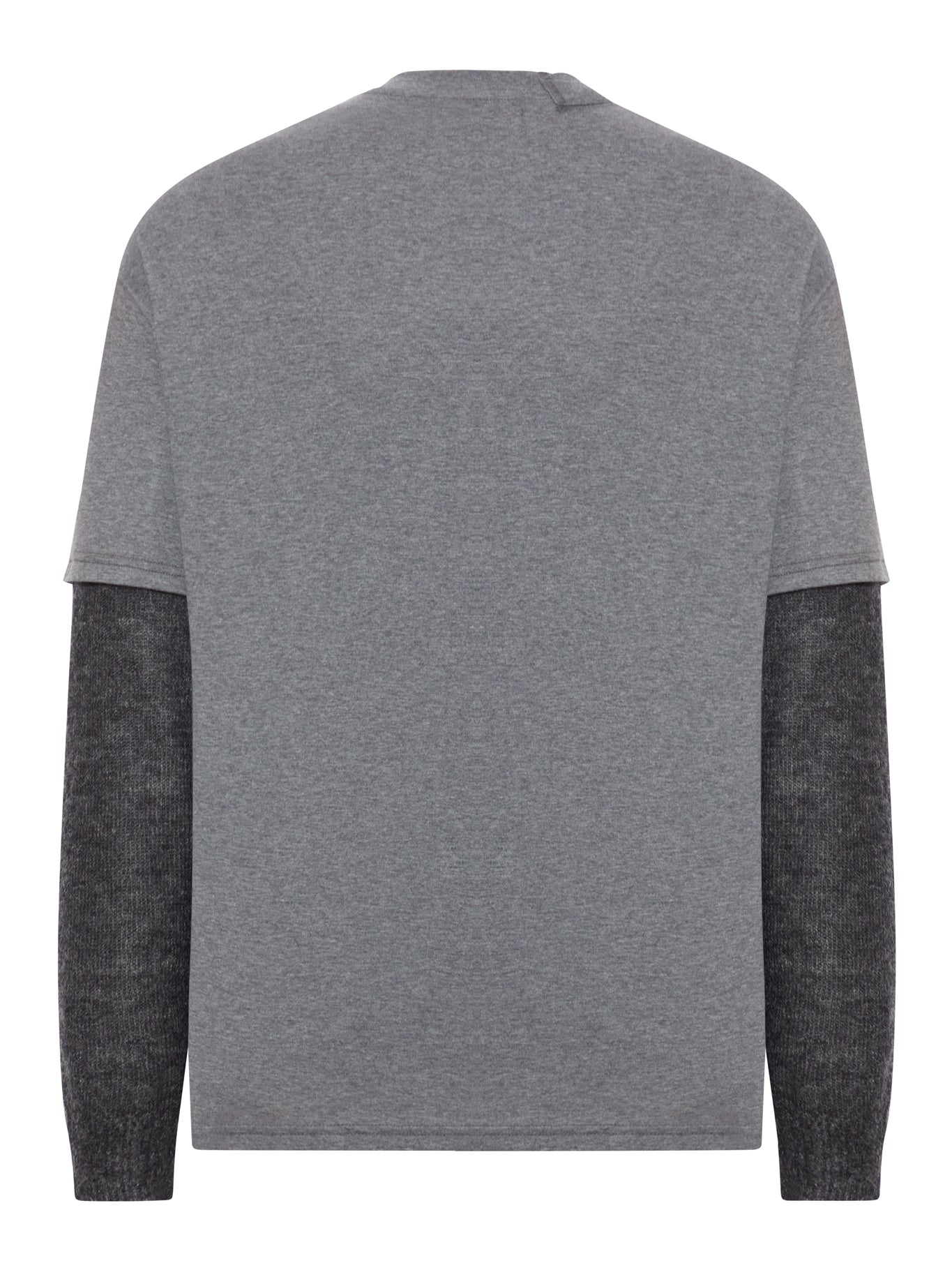 T-SHIRT TRAUMA A DOPPIA MANICA IN COTONE