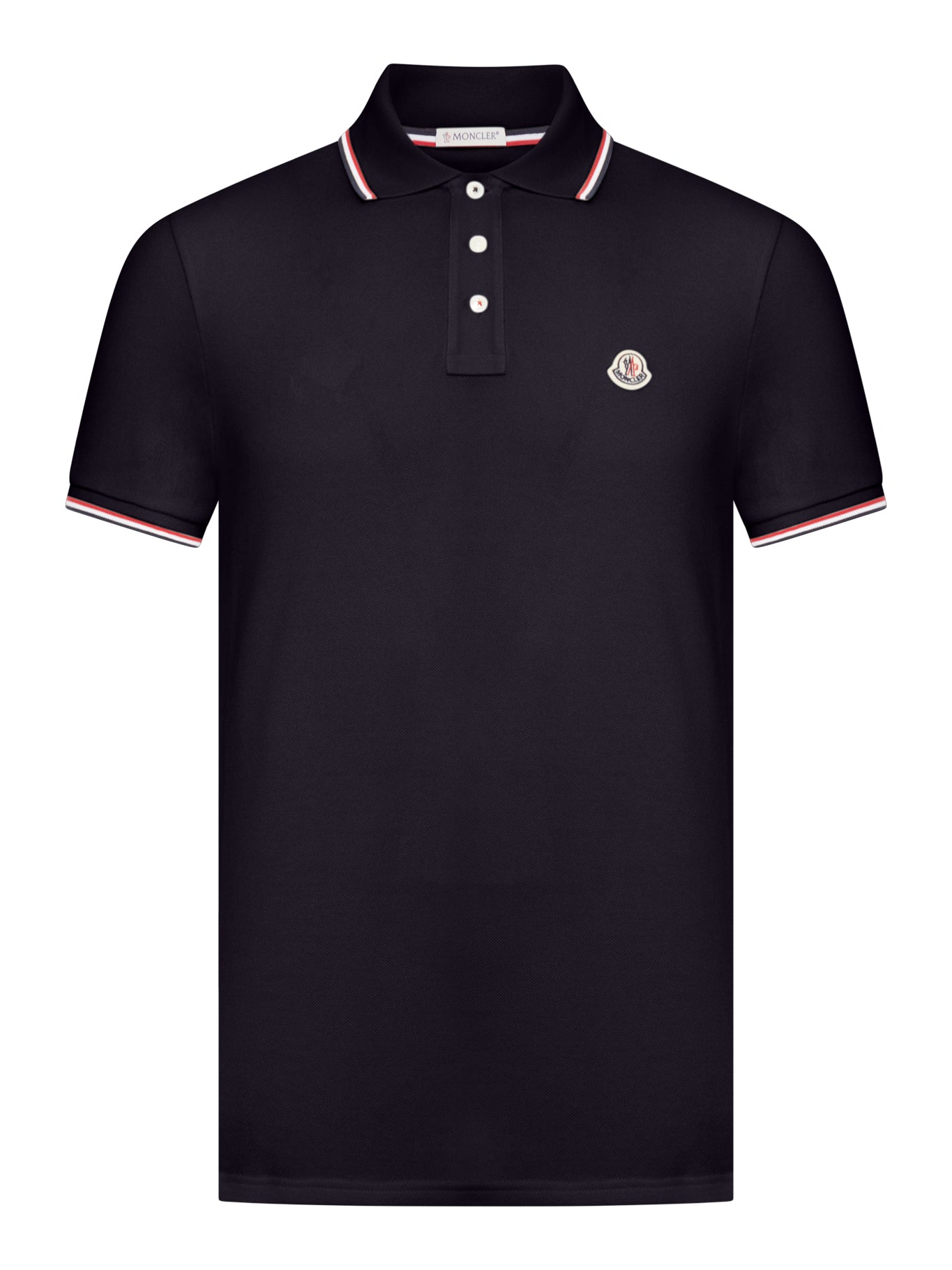 POLO IN COTONE PIQUET CON FINITURE TRICOLORE