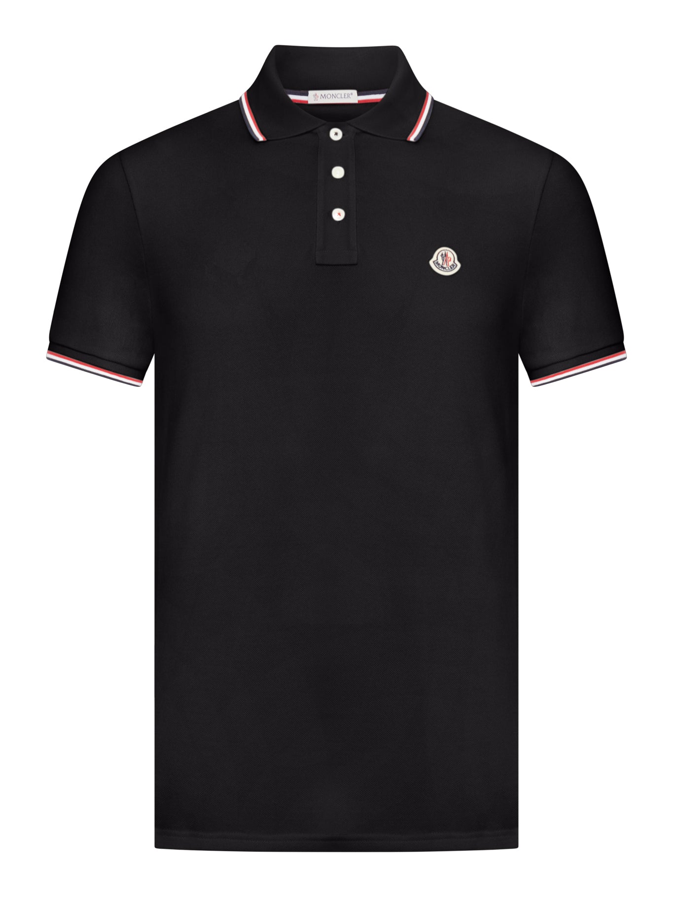 POLO IN COTONE PIQUET CON FINITURE TRICOLORE