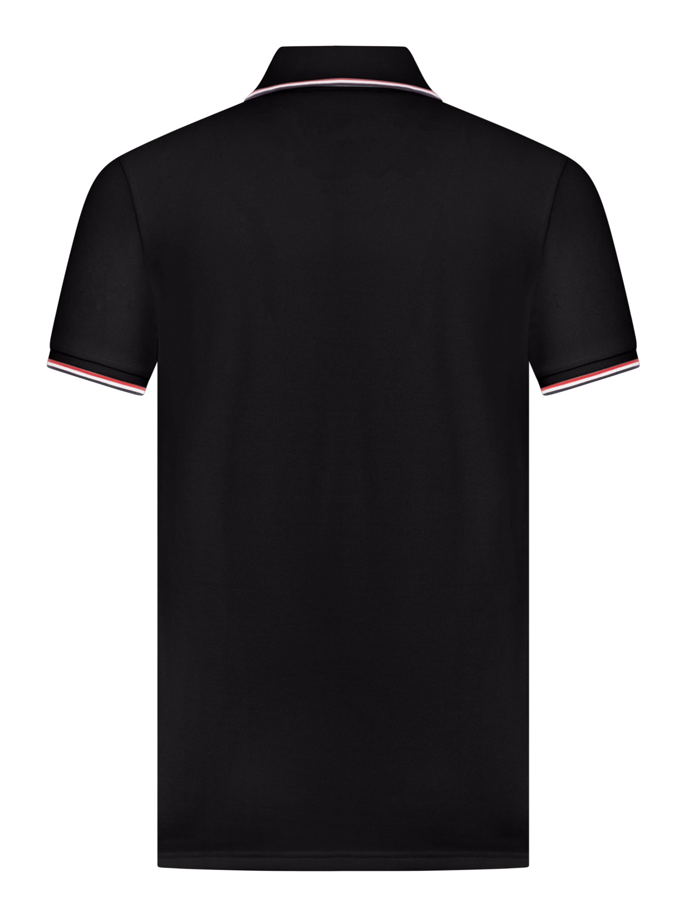 POLO IN COTONE PIQUET CON FINITURE TRICOLORE