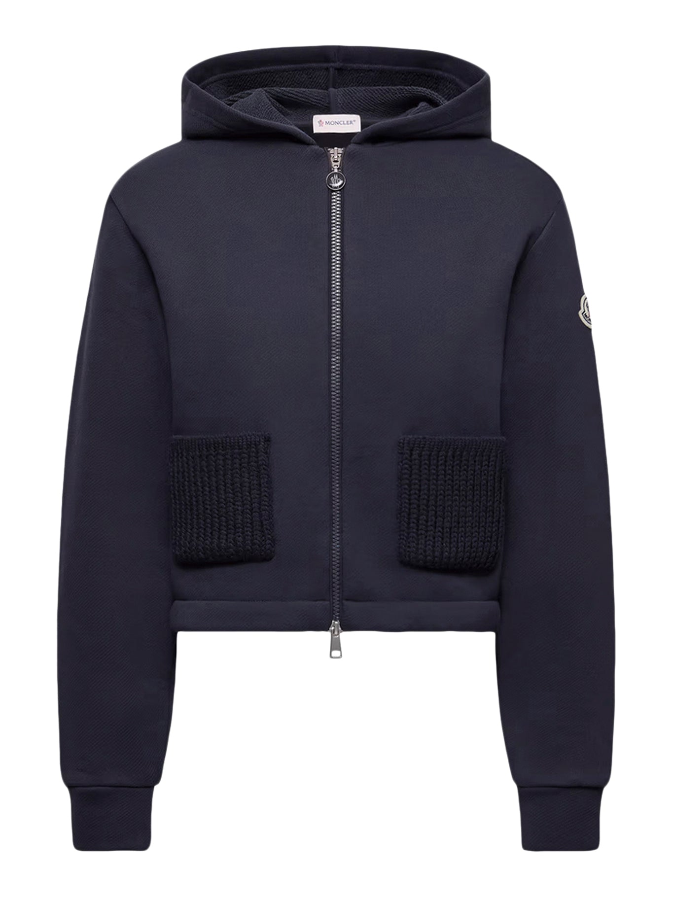 FELPA CON ZIP E CAPPUCCIO