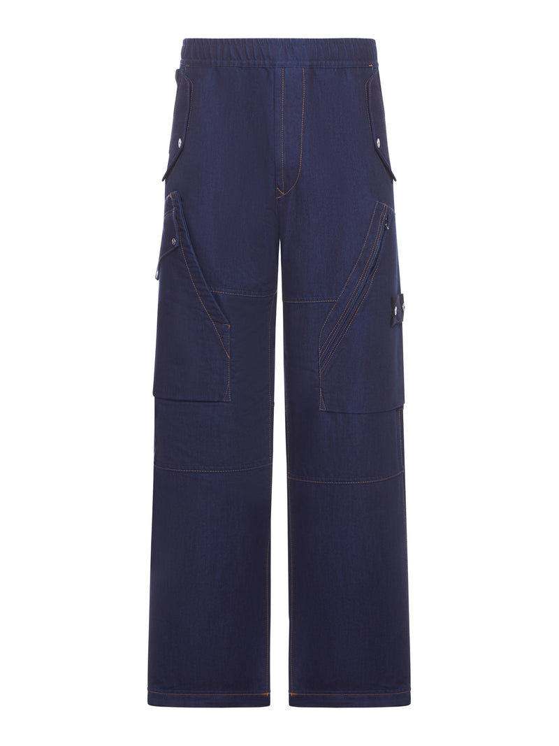 PANTALONE CARGO LOOSE CON TASCHE ASIMMETRICHE