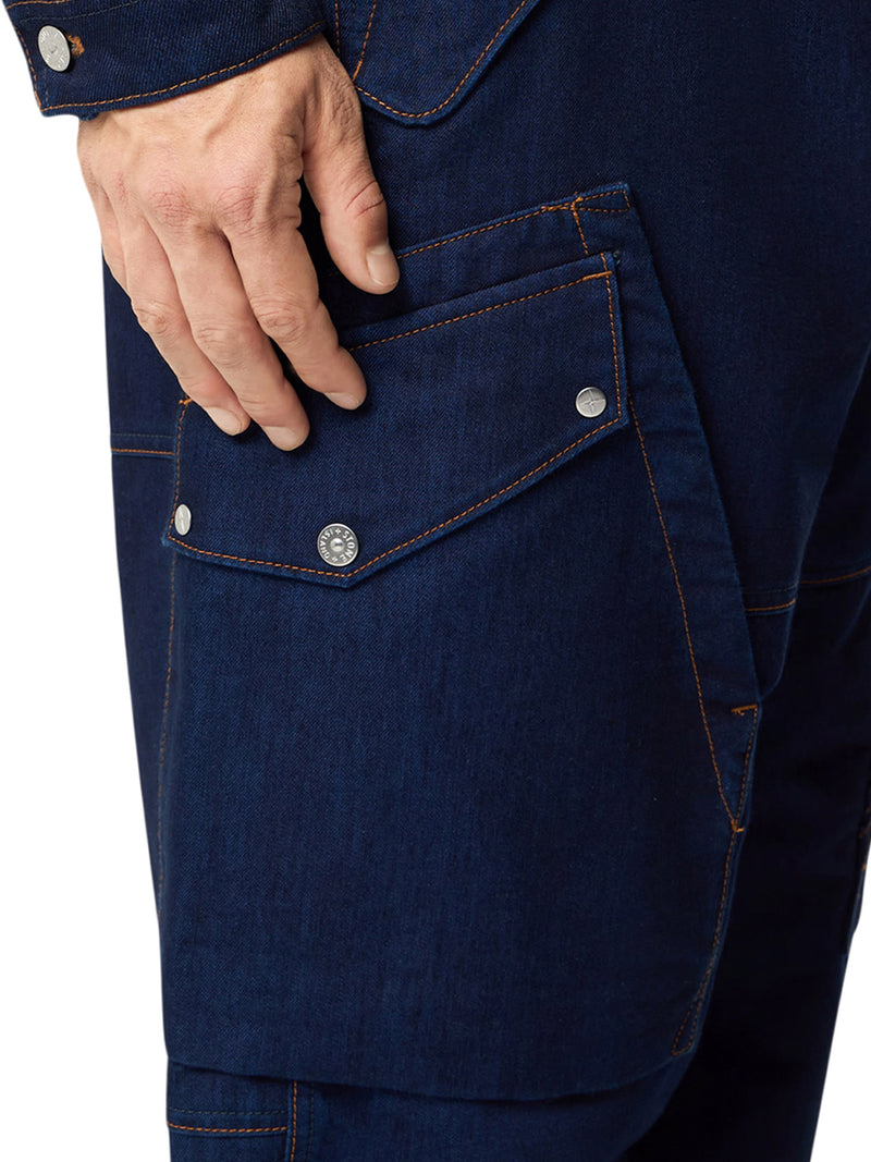 PANTALONE CARGO LOOSE CON TASCHE ASIMMETRICHE