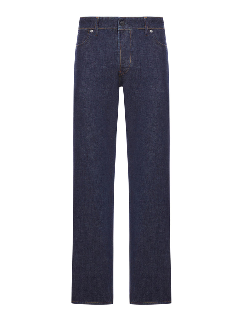 JEANS INDIGO DENIM-RINSED