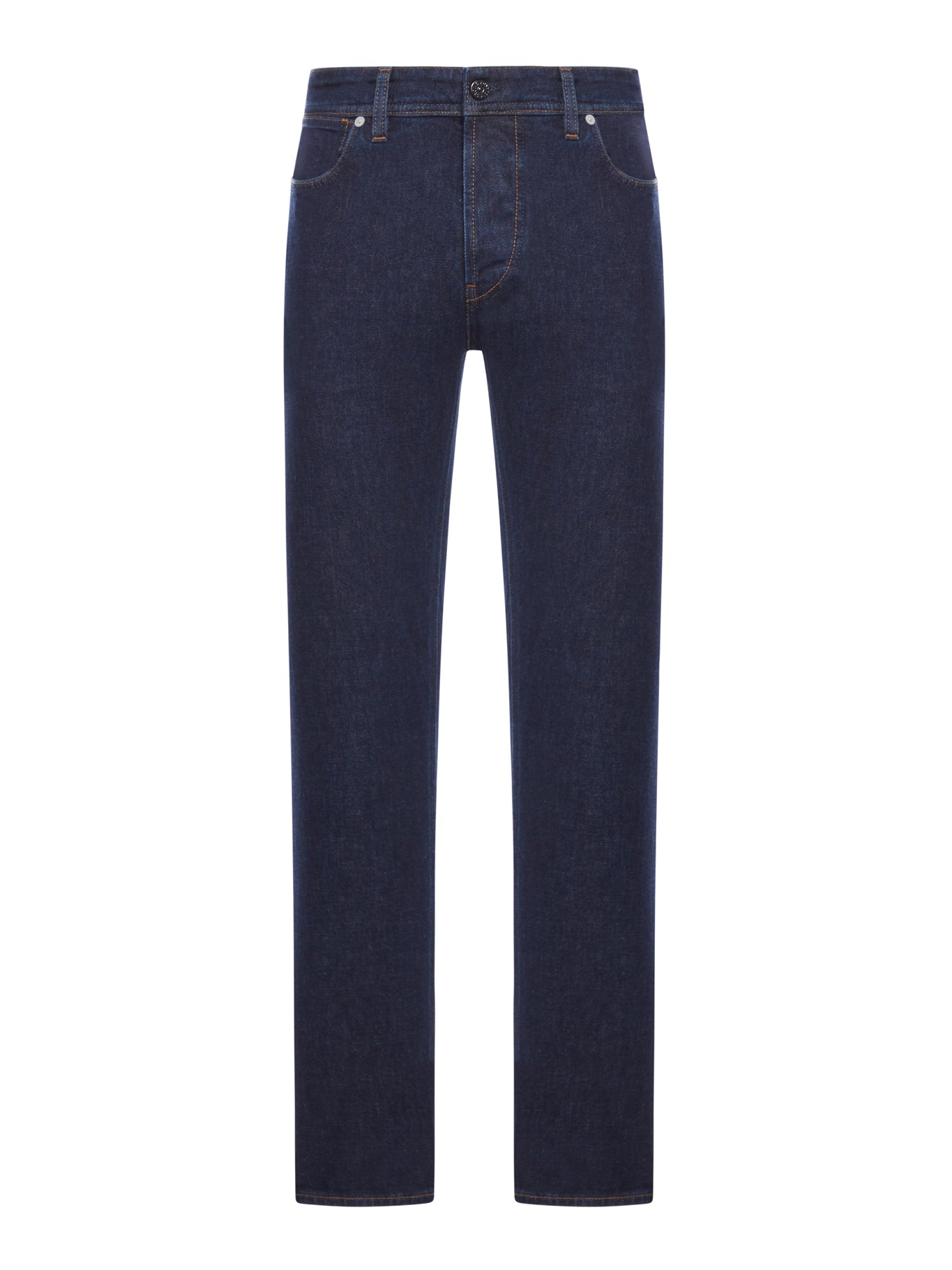 JEANS STRETCH INDIGO DENIM-RINSED