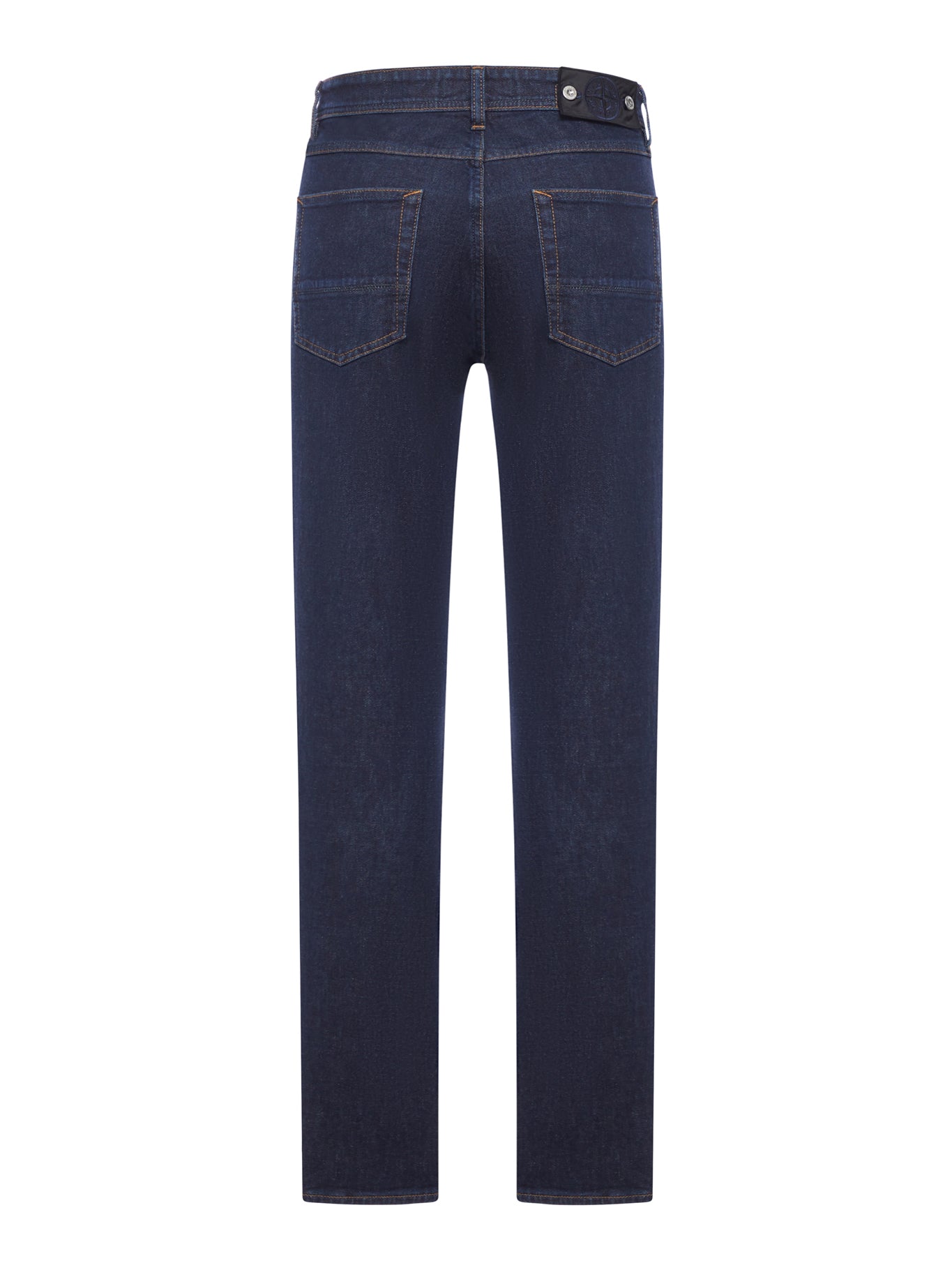 JEANS STRETCH INDIGO DENIM-RINSED