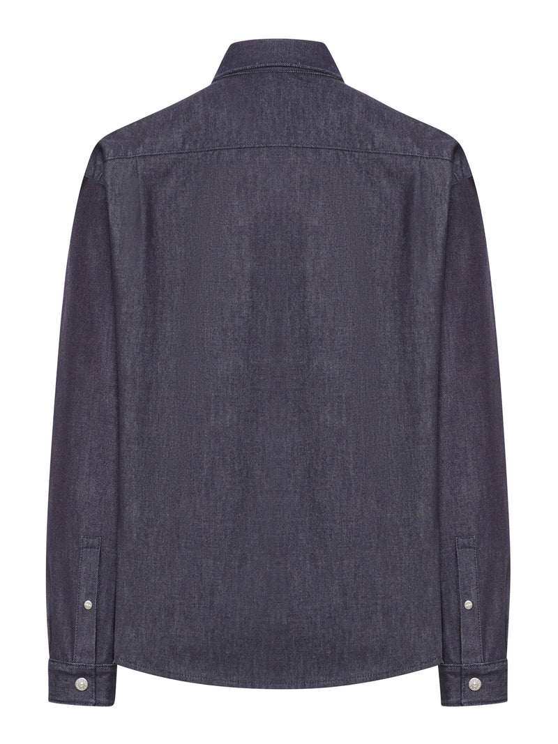 OVERSHIRT INDIGO DENIM-RAW