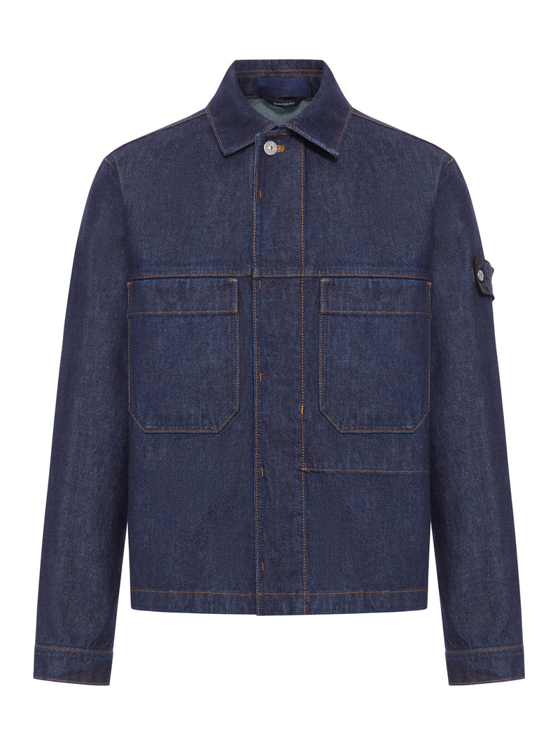 GIACCA INDIGO DENIM-RINSED