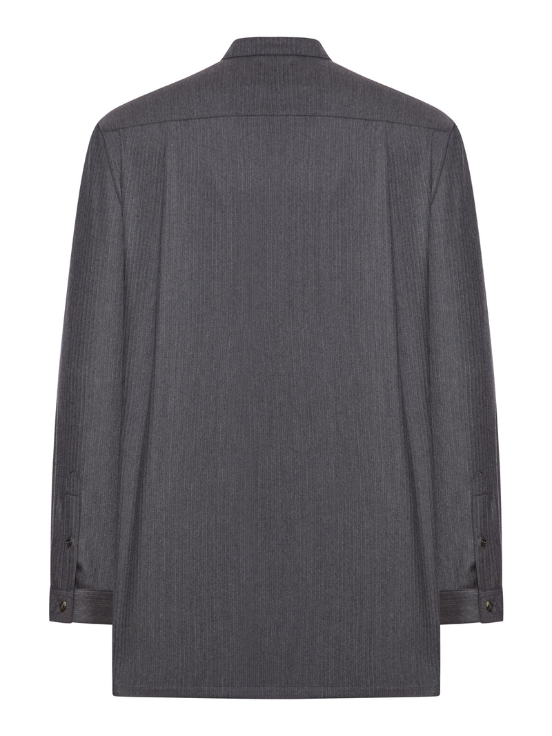 CAMICIA SARTORIALE IN LANA