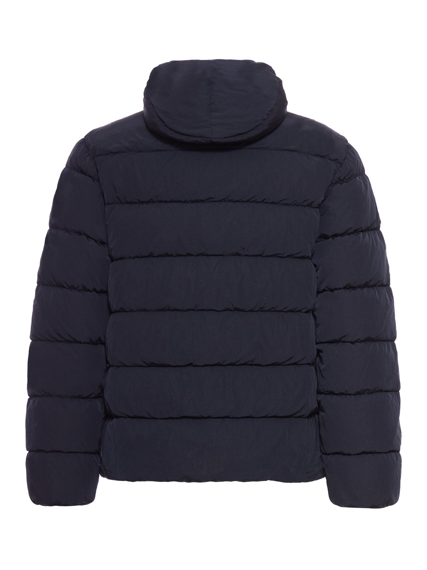 GIACCA BOMBER CON CAPPUCCIO CHROME - R