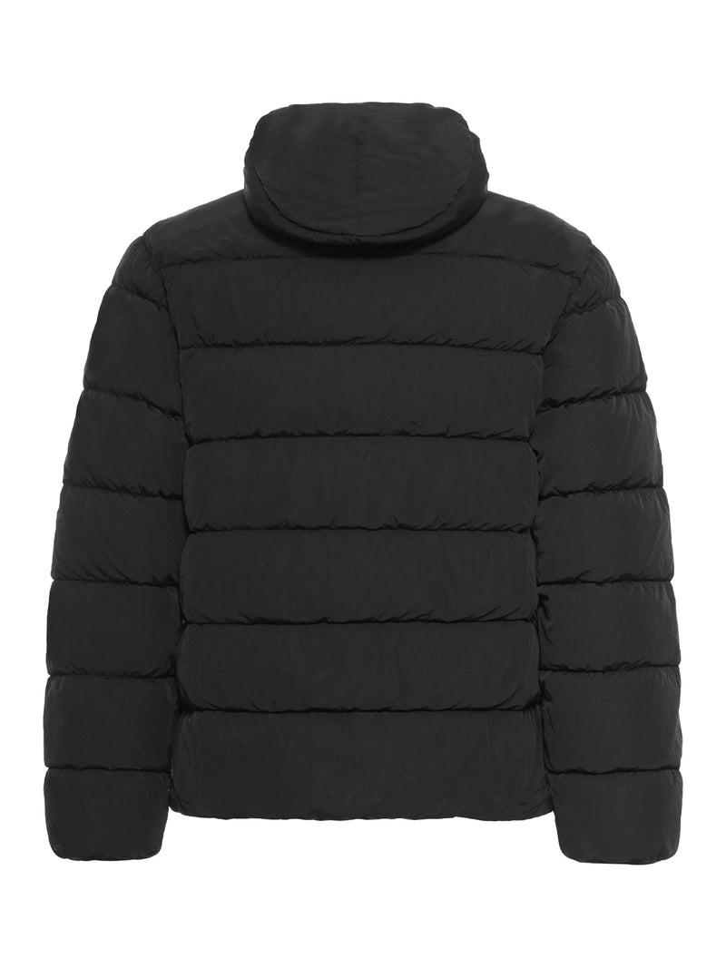 GIACCA BOMBER CON CAPPUCCIO CHROME - R