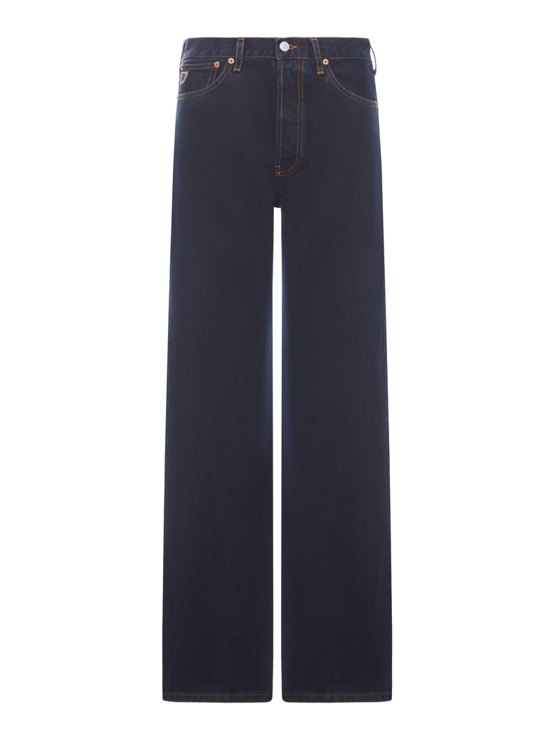 JEANS LINDSAY PALAZZO IN DENIM