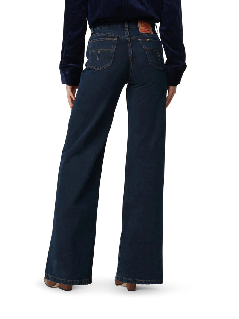 JEANS LINDSAY PALAZZO IN DENIM