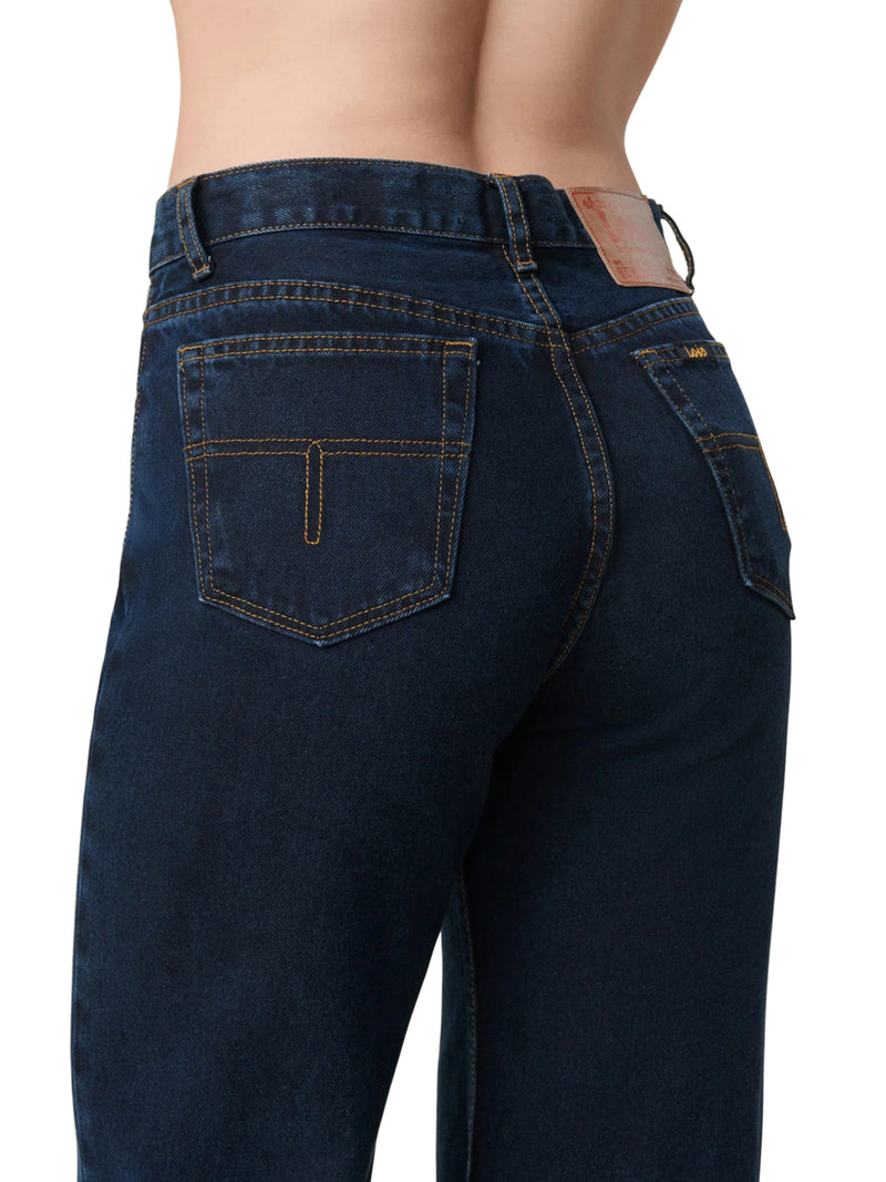 JEANS LINDSAY PALAZZO IN DENIM