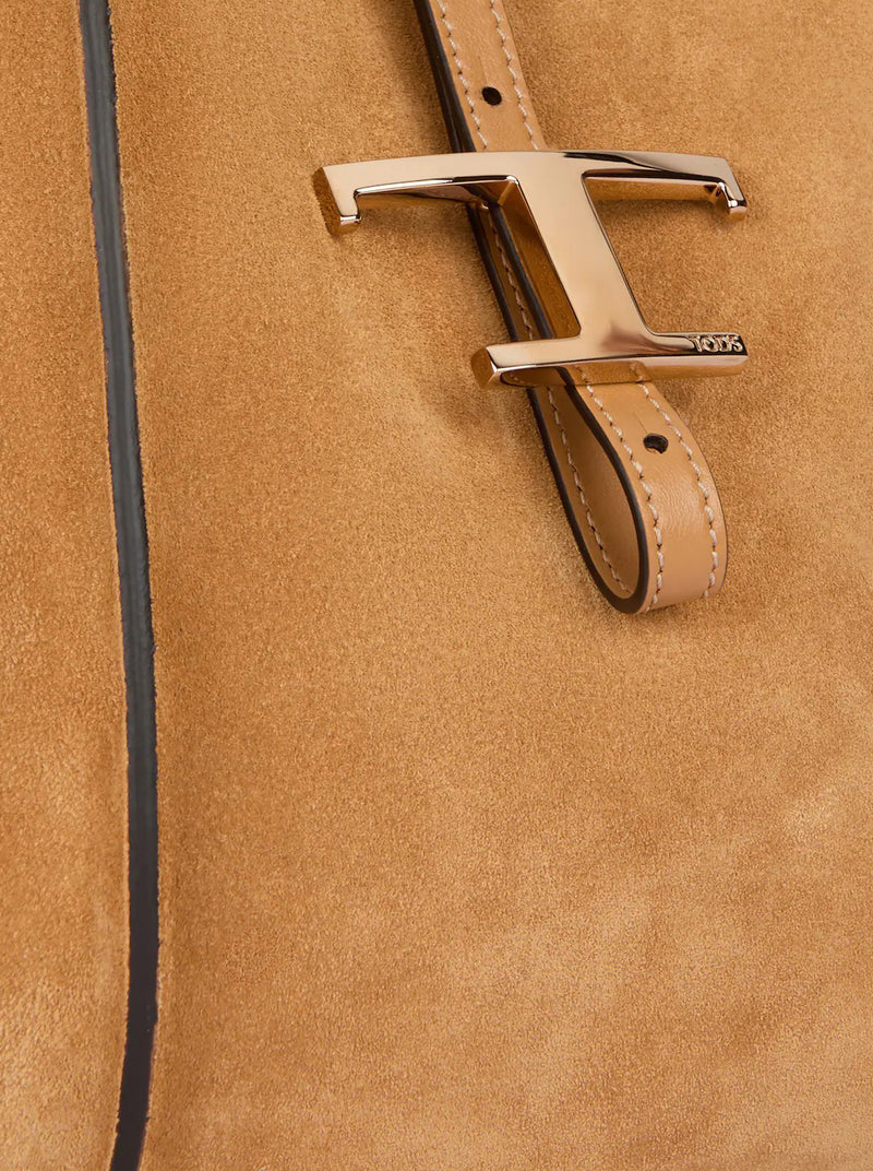 BORSA SHOPPING TIMELESS IN PELLE SCAMOSCIATA MEDIA