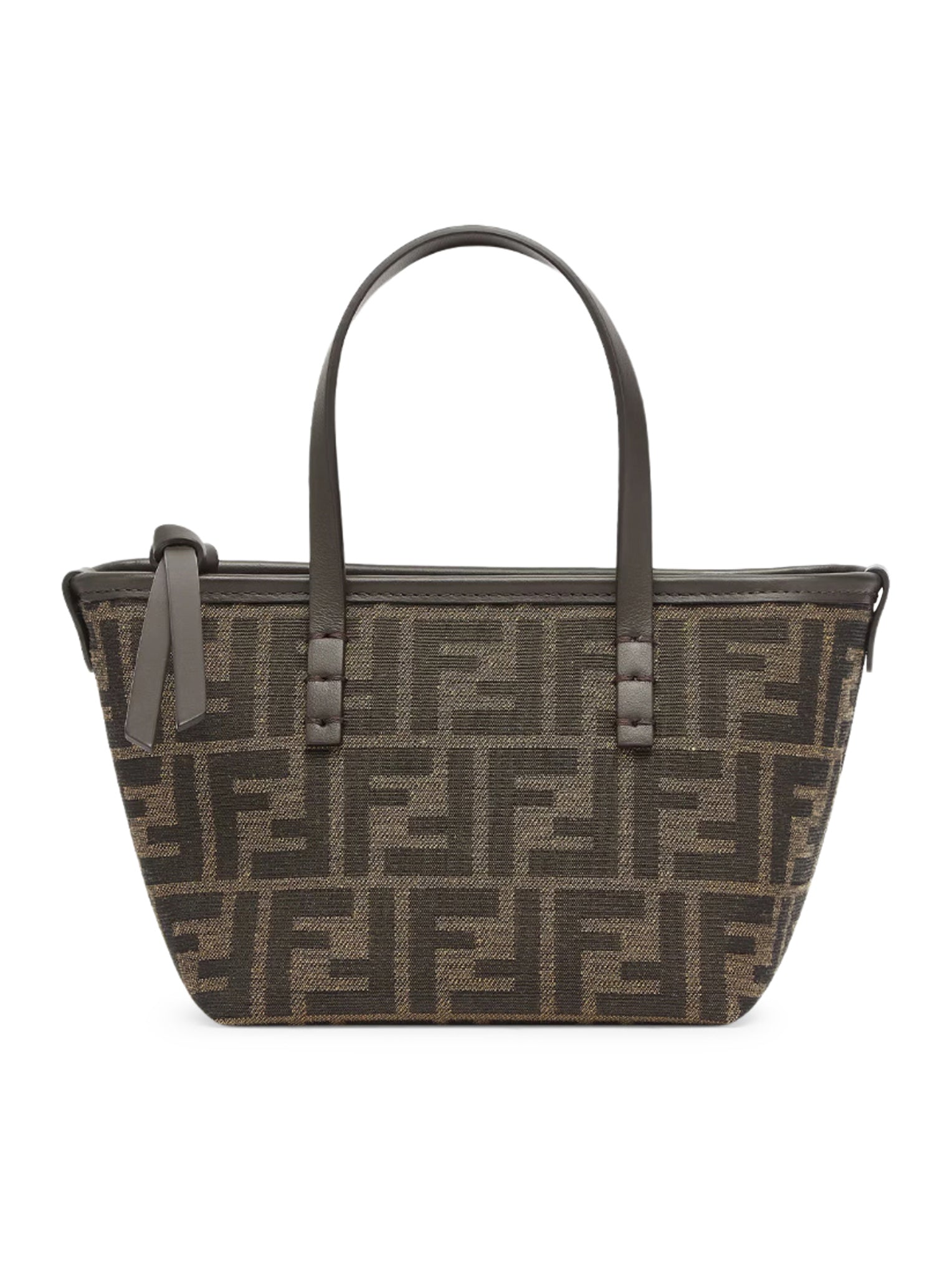 ROLL MINI IN JAQUARD FF MARRONE