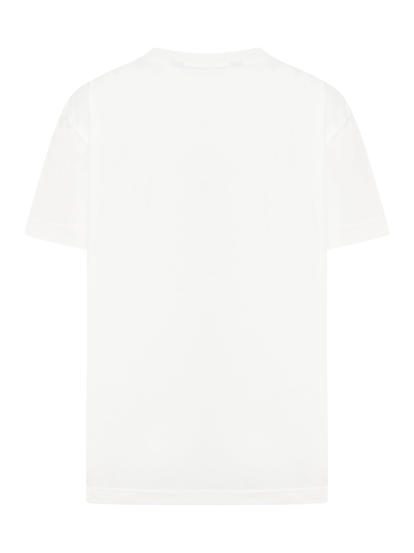 T-SHIRT CON LOGO CURVO
