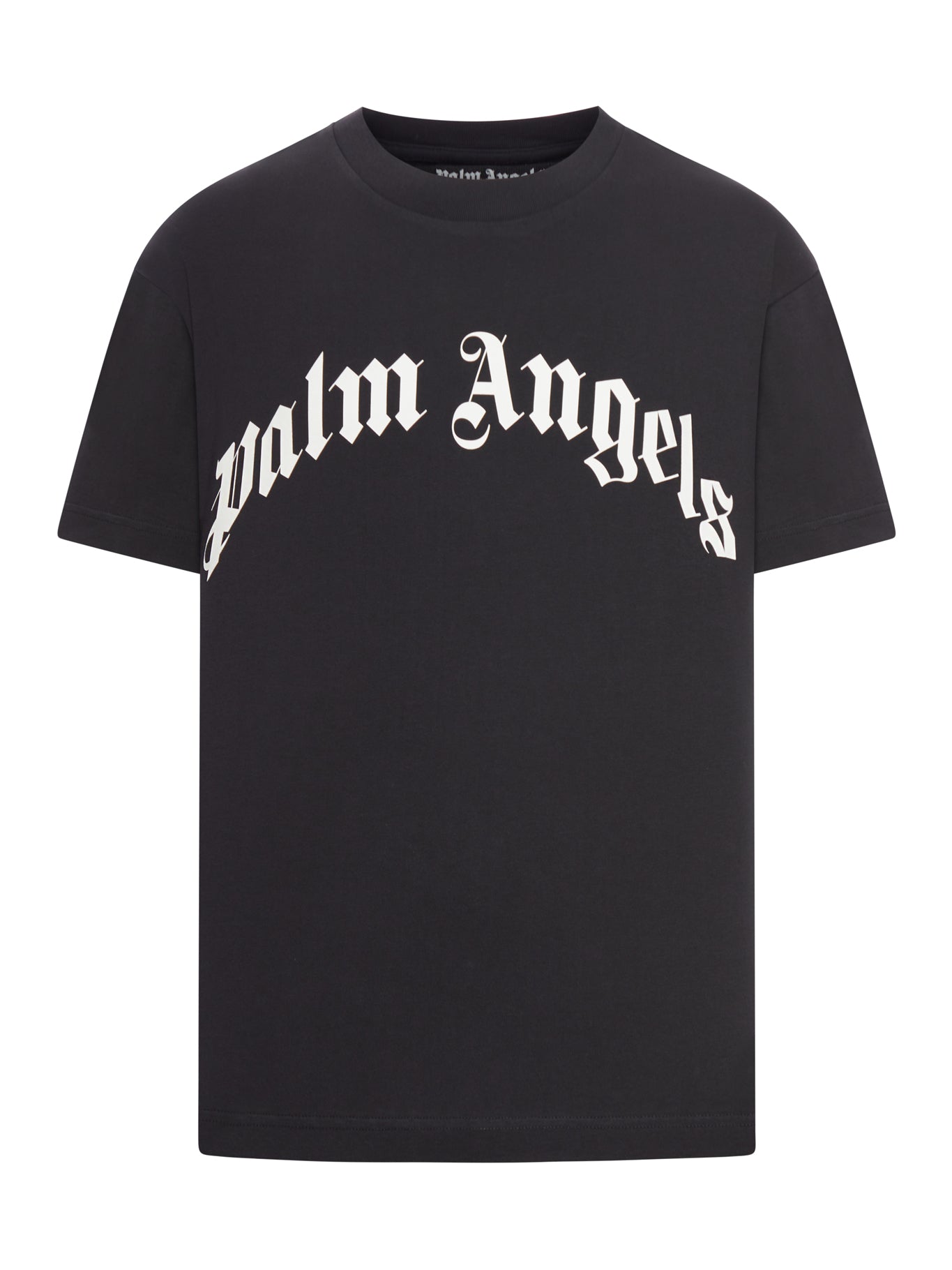T-SHIRT CON LOGO CURVO