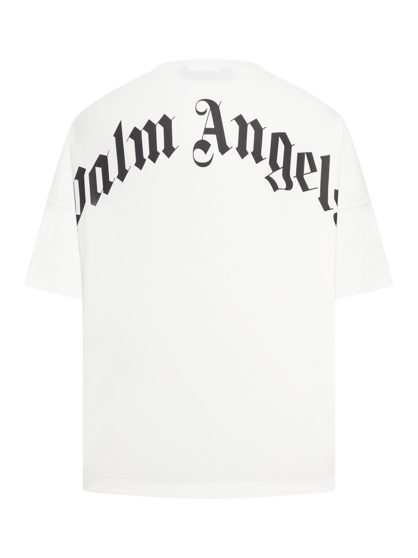 T-SHIRT CON LOGO CURVO