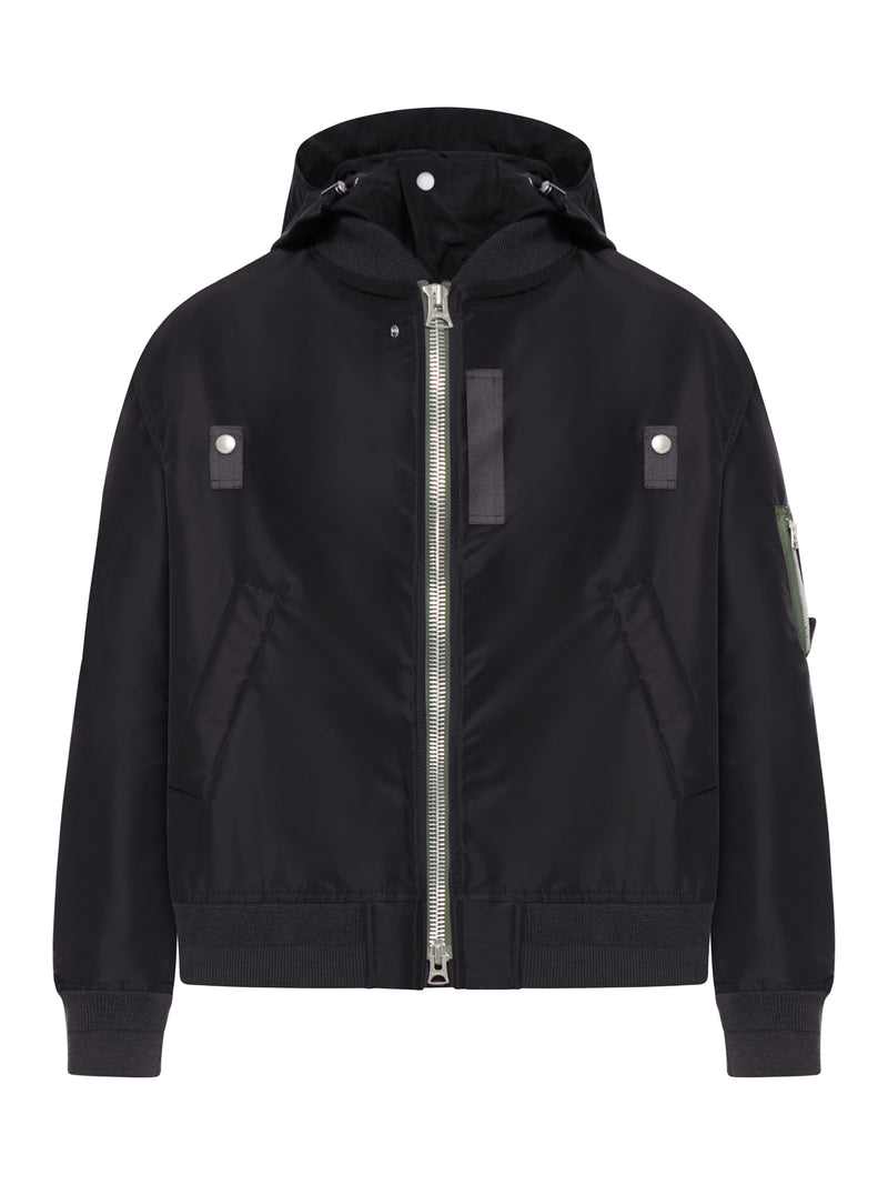 BOMBER IN TWILL TECNICO