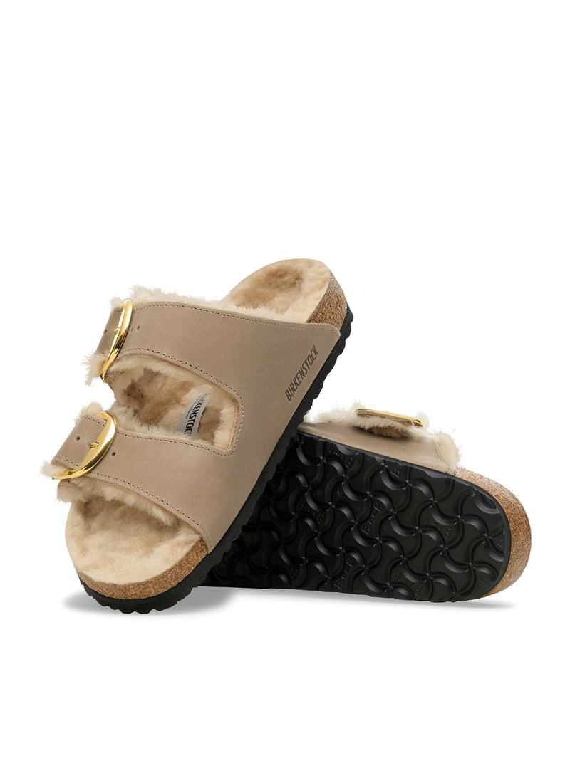 ARIZONA BIG BUCKLE CON PELLICCIA DI AGNELLO