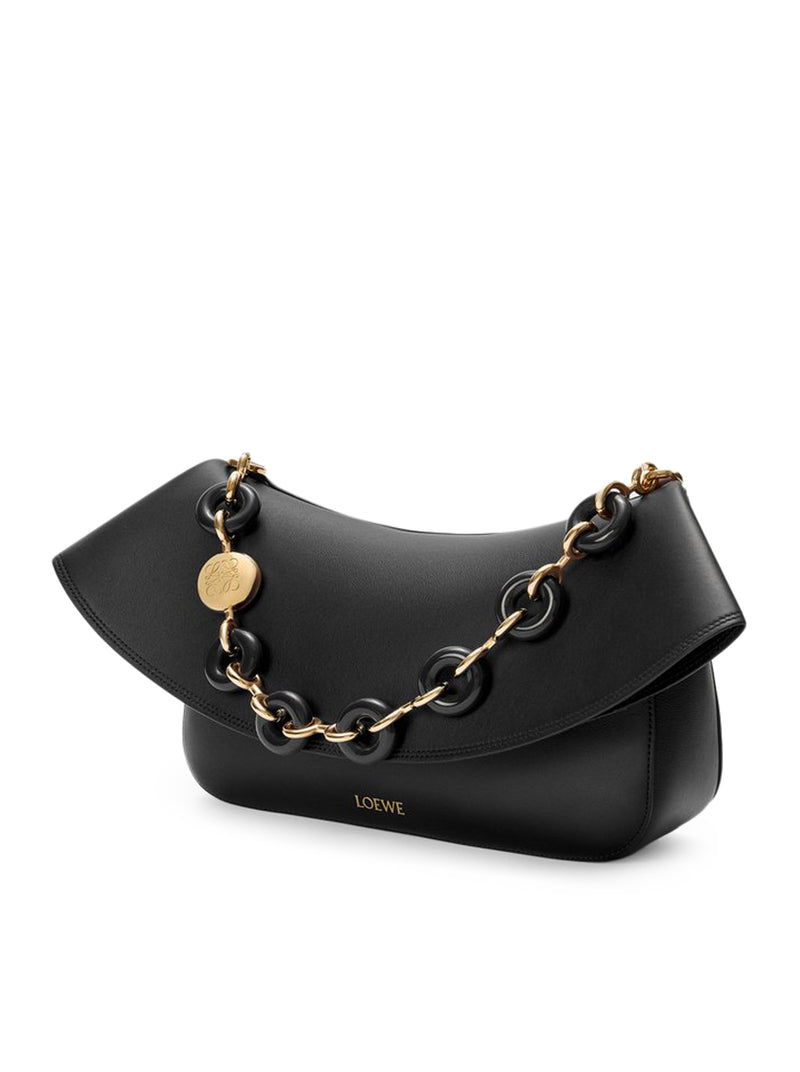 BORSA MEDIA OLA IN PELLE DI VITELLO LISCIA